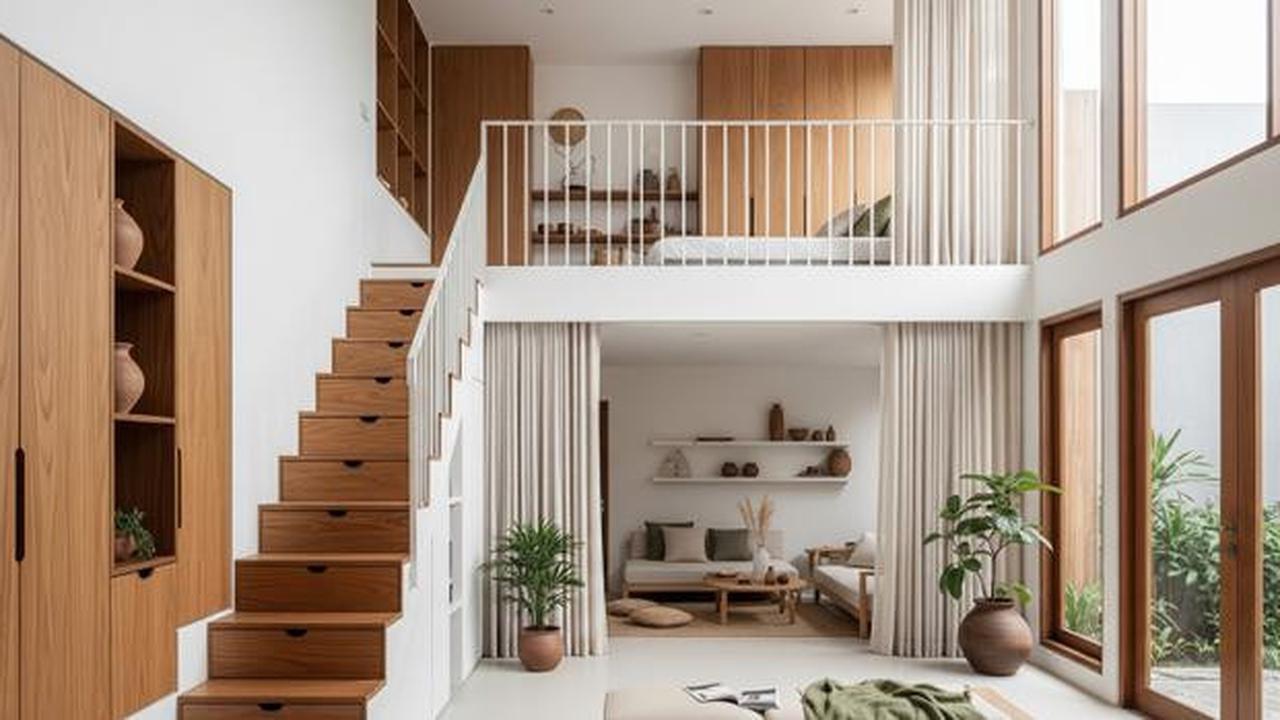 8 Desain Interior Rumah Minimalis dengan Mezzanine yang Tampil Aesthetic dan Nyaman