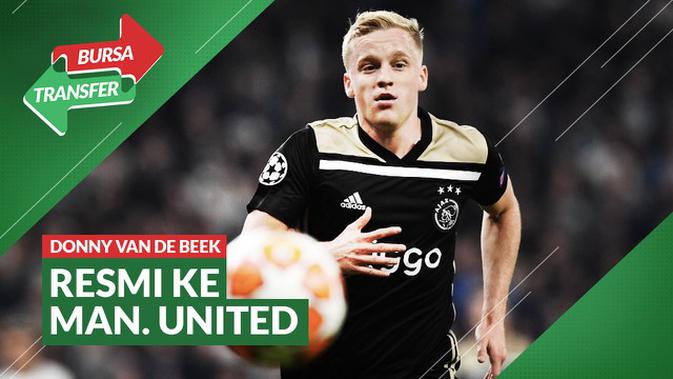 Video Bursa Transfer Donny Van De Beek Resmi Hijrah Ke Manchester United Inggris Bola Com