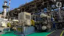 Salah satu produk kilang yang berbahan bakar dengan komponen nabati adalah Bioavtur – Pertamina Sustainable Aviation Fuel (SAF) di Green Refinery Kilang Cilacap. (Liputan6.com/Angga Yuniar)