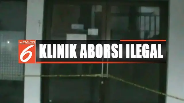 Polisi menguak klinik aborsi ilegal yang sudah berkali-kali ganti nama di daerah Tambun Selatan, Bekasi, Jawa Barat.