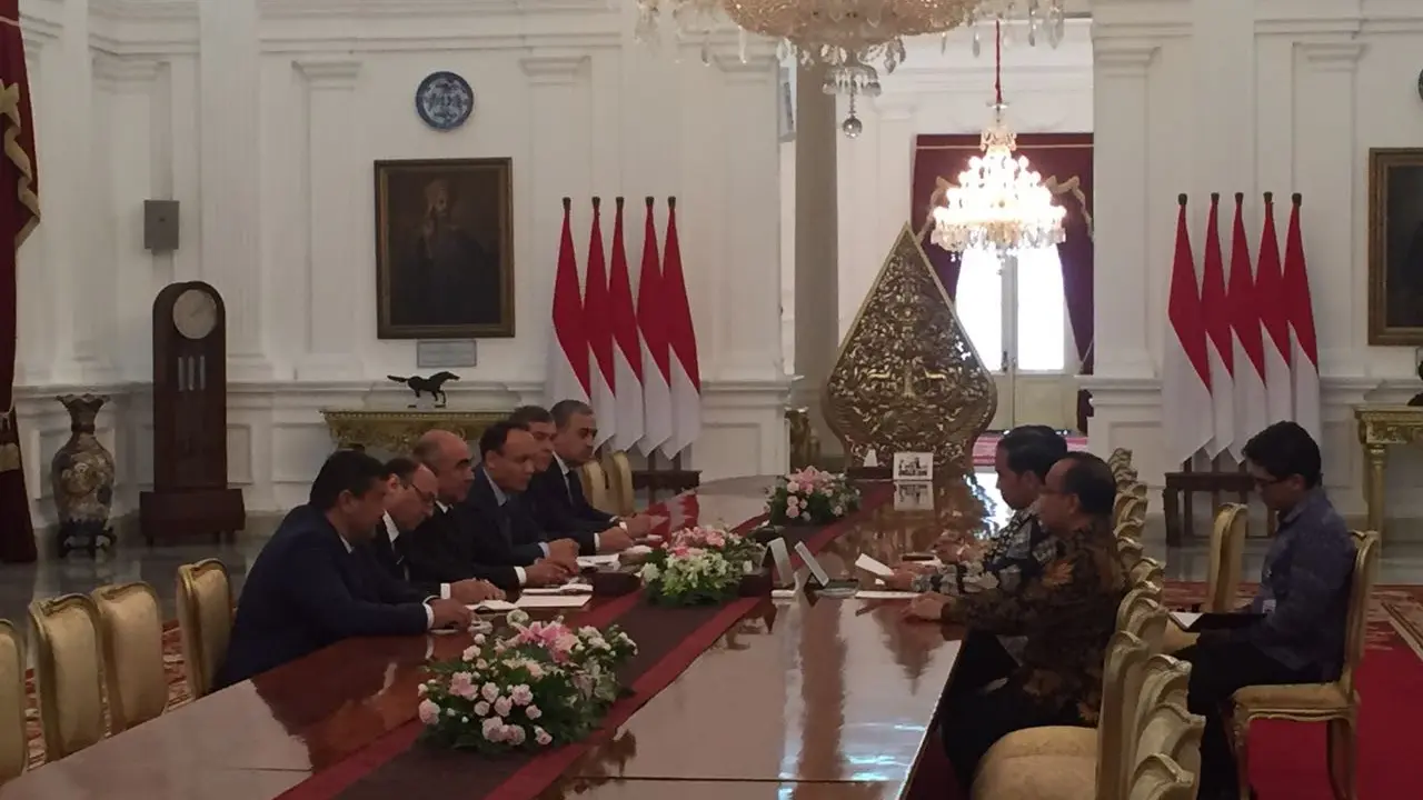 Presiden Jokowi Bertemu Deputi PM Uzbekistan