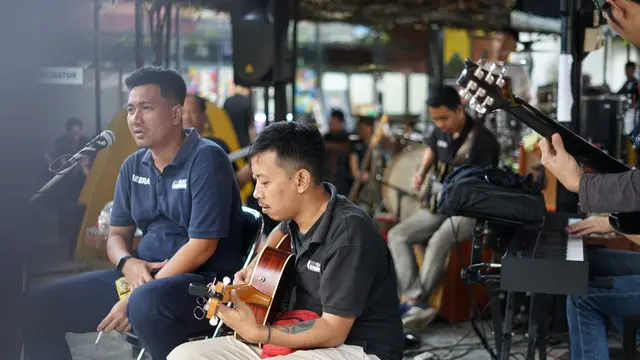 Kegiatan warga binaan Rutan Cipinang.