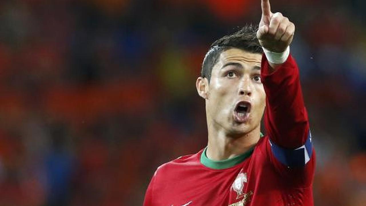 Ekspresi CR7 di lapangan hijau