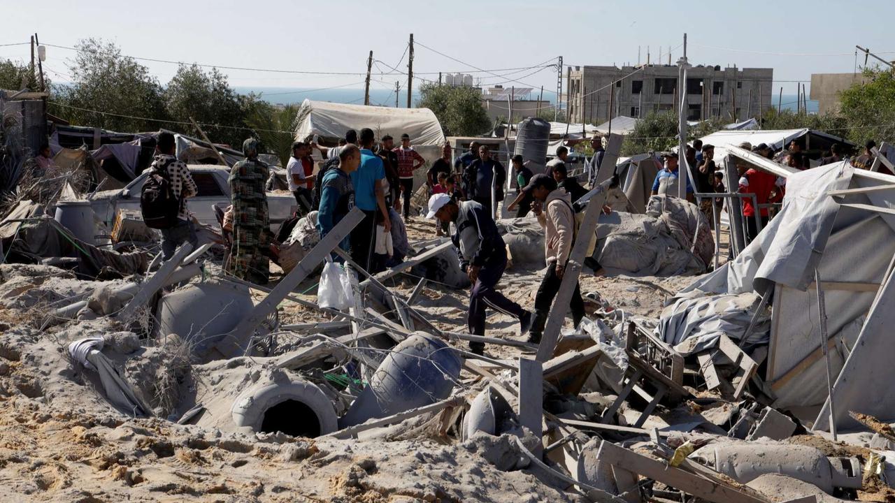 Detik-detik serangan udara Israel hantam kamp pengungsian Jalur Gaza