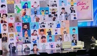 Menggebrak Indonesia! Kim Seon Ho Jadi Aktor Korea Pertama Gelar Fan Meeting di Indonesia Arena. Fan Meeting Kedua Kim Seon Ho di Jakarta Sukses Besar! (Foto: Aditya Eka Prawira/Liputan6.com)