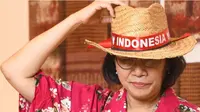 Menteri keuangan Sri Mulyani bergaya ala Luffy One Piece. (Instagram/ smindrawati)