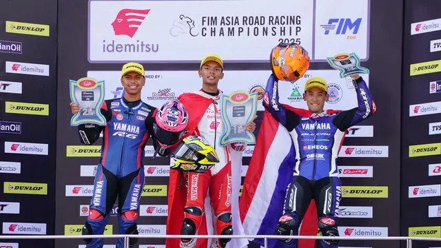 Pembalap AHRT Berjaya di ARRC Sepang 2025 Race 1