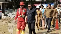 Bupati Kukar Aulia Tinjau Progres Pembangunan Pasar Tangga Arung dan Matangkan Lokasi Bioskop