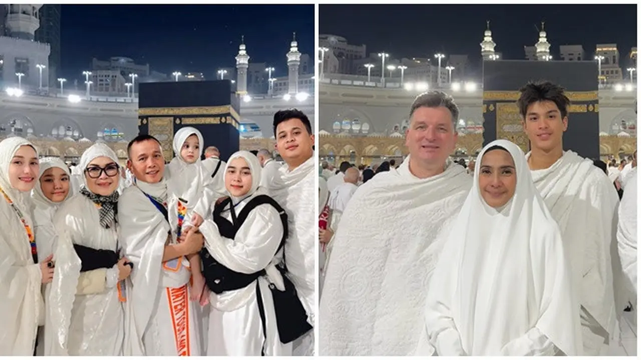 Potret 6 Keluarga Artis Umroh di Akhir 2024, Maudy Koesnaedi Kembali Usai 20 Tahun