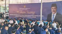 Momen Hangat Menteri Agus Andrianto Makan Siang Bareng Warga Binaan Lapas Kelas I Medan