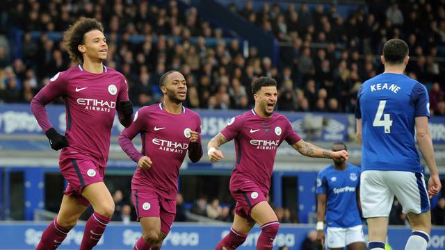 Kalahkan Everton, Manchester City Dekati Gelar Juara Liga Inggris