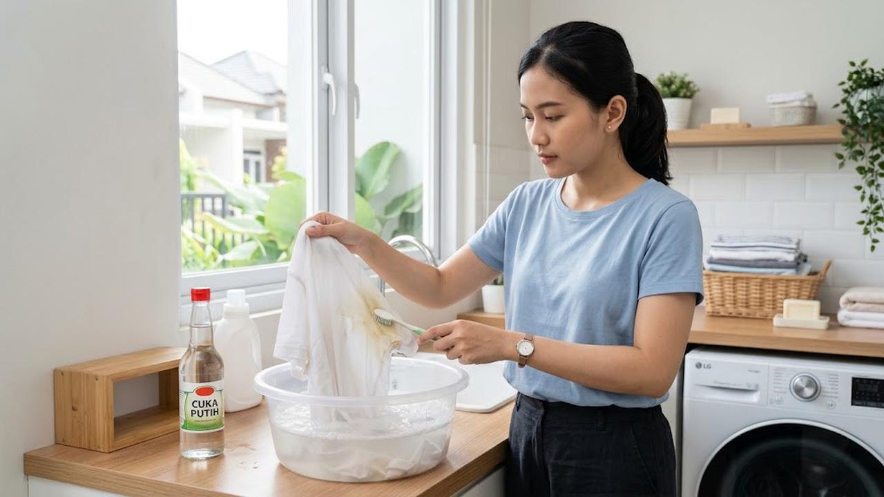 Cara Menghilangkan Noda Deodorant di Baju
