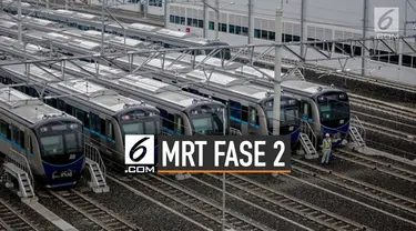 Belum Selesai, Pembangunan MRT Fase 2 Baru Dimulai