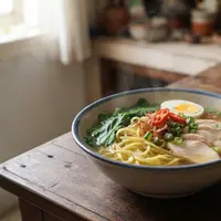 Resep Mie Kuah Instan yang Gurih, Simpel, dan Bikin Nagih. (AI Generated)