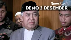Ketua dewan pertimbangan MUI Din Syamsuddin sarankan sebelum melakukan demo sebaiknya salat jumat dimasjid
