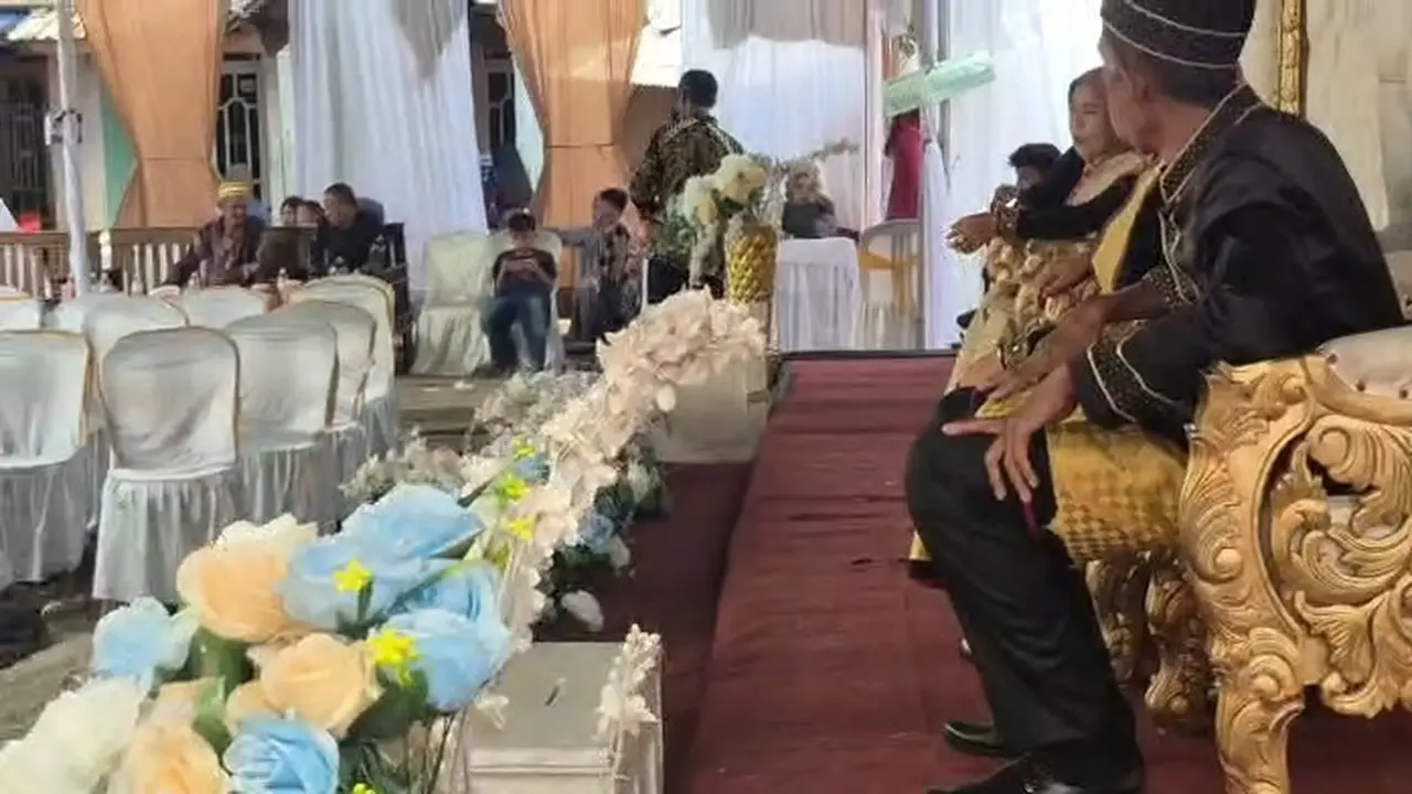 Pesta Pernikahan di Lampung Selatan diserbu tawon vespa