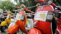 Di Desa Ini, Vespa Mania Seluruh Dunia Berbagi Cerita