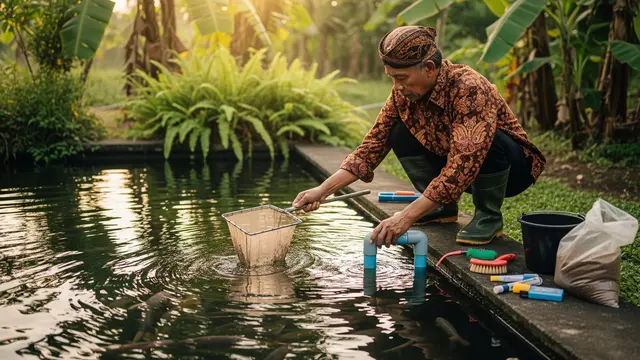 Cara Ternak Ikan Nila Cepat Besar untuk Pensiunan/Gemini AI