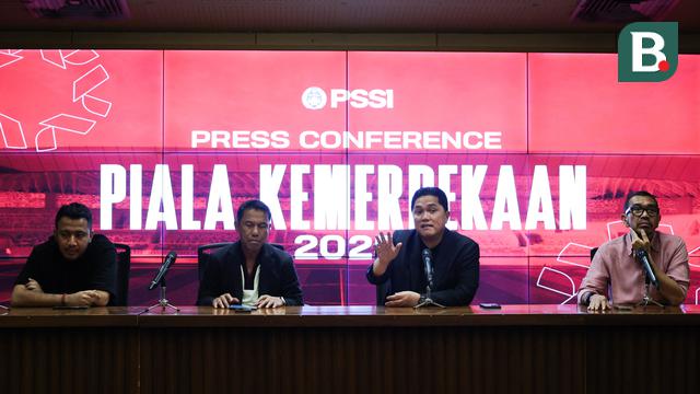 Konferensi pers Piala Kemerdekaan 2025