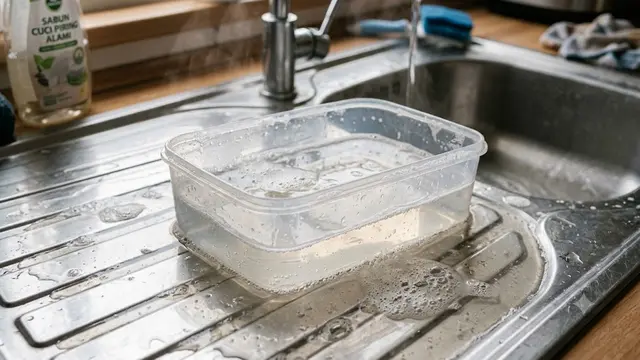 Cara Menghilangkan Bau Amis pada Wadah Plastik