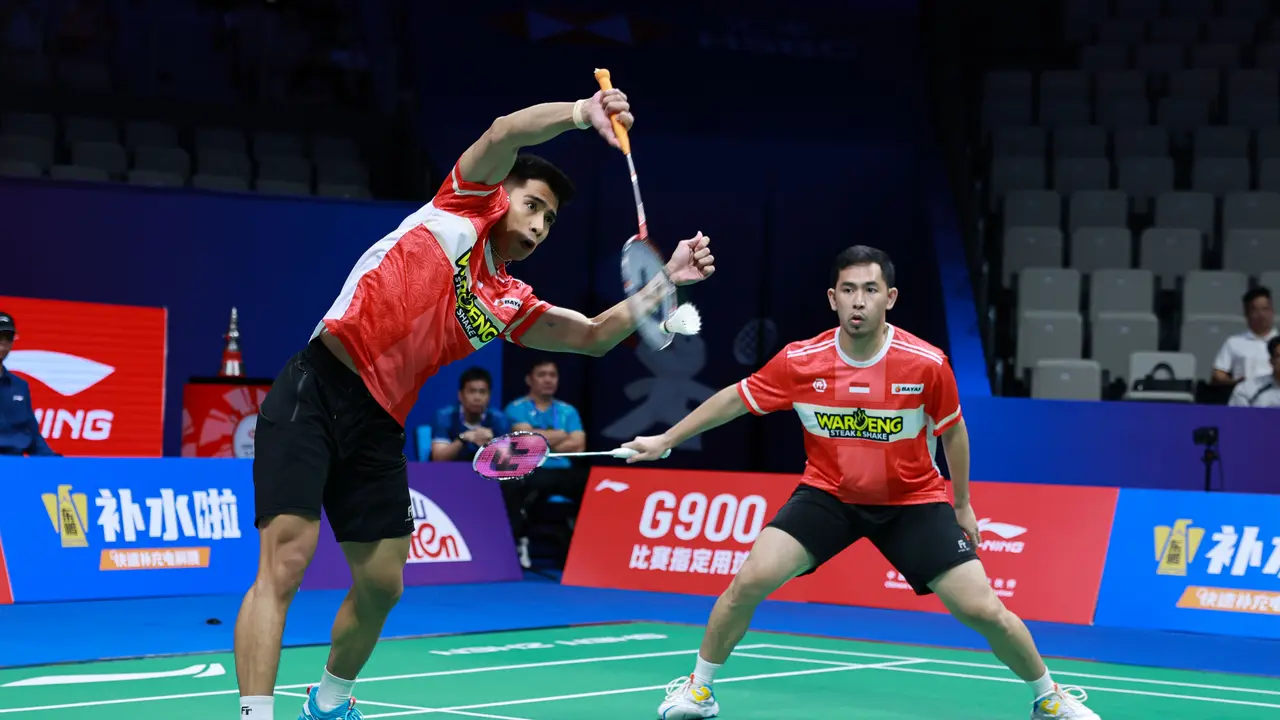 Sabar Karyaman Gutama/Moh Reza Pahlevi Isfahani - China Masters 2025 - Bulu Tangkis