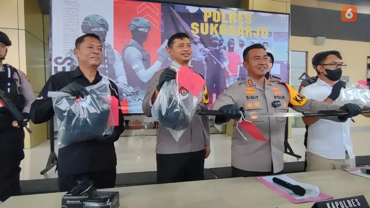 Polisi Akhirnya Amankan Pria Bawa Parang yang Masuk Kantor Bupati Sukoharjo