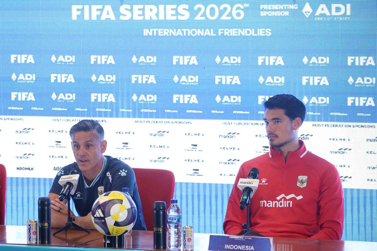 FOTO: Debut Pelatih Baru Timnas Indonesia Hadapi Saint Kitts and Nevis