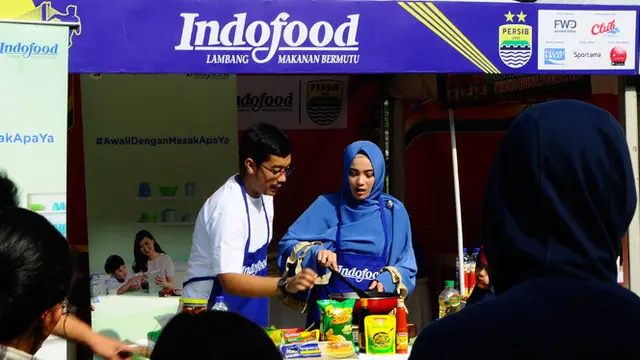 Demo Masak Menu Favorit Airlangga Sucipto di Ultah Persib ke 85