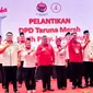 Pengurus Taruna Merah Putih (TMP) Provinsi Lampung dilantik disaksikan Sekjen DPP PDI Perjuangan (PDIP) Hasto Kristiyanto. Ketua Umum TMP Hendrar Prihadi meminta pengurus sayap kepemudaan PDIP tersebut untuk bersinergi dengan struktur partai dalam pemenangan Pileg dan Pilpres 2024 (Istimewa)