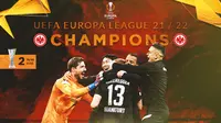 Liga Europa - Ilustrasi Eintracht Frankfurt Juara Liga Europa Musim 2021-2022 (Bola.com/Adreanus Titus)