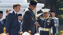 Diketahui, Presiden Perancis Emmanuel Macron akan berada di Indonesia untuk kunjungan kenegaraan selama tiga hari pada 27-29 Mei 2025. (Ludovic MARIN/AFP)