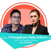 Pengakuan Nafa Urbach soal isu pacaran dengan David NOAH. (Foto: Febio Hernanto/Bintang.com Nurwahyunan/Bintang.com Desain: Nurman Abdul Hakim/Bintang.com)