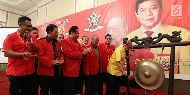 Didukung DPP Golkar, SOKSI Ali Wongso Gelar Munas ke-X