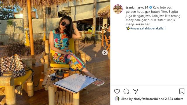 Tsania Marwa (Foto: Instagram/@tsaniamarwa54)