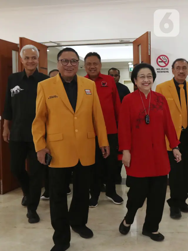 Megawati Soekarnoputri, Ganjar Pranowo dan Oesman Sapta Odang