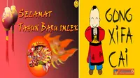 Pesta Kembang Api Warnai Tahun Baru Imlek di Pangkalpinang