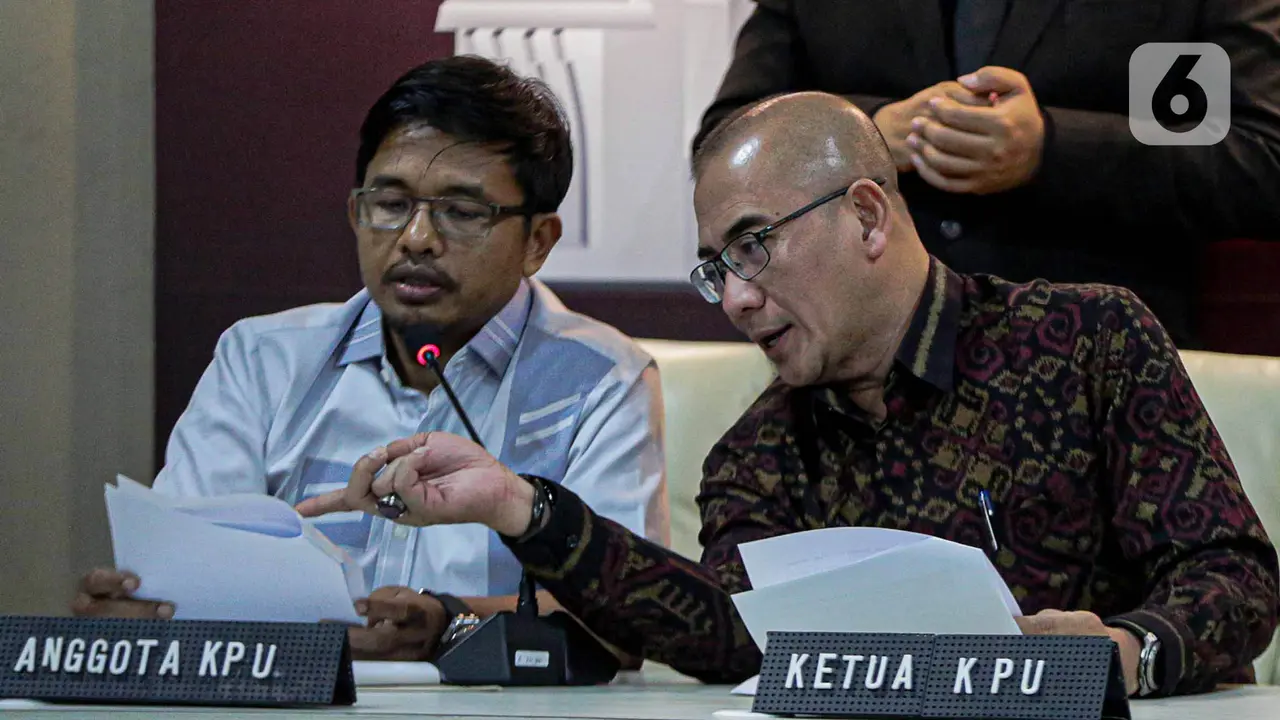 KPU Tetapkan Tiga Capres dan Cawapres pada Pemilu 2024