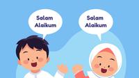 Ilustrasi muslim, Islami. (Image by freepik)