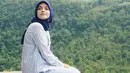 Meskipun berhijab merupakan kewajiban di Agama Islam, namun bukan hal mudah bagi sebagian wanita untuk mantap berhijab. Dan Vebby Palwinta, di usia 21 tahunnya ini berhasil memantapkan hatinya. (Instagram/vebbypalwinta)