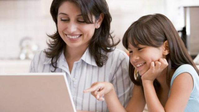 ilustrasi ibu dan anak