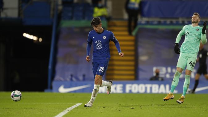 Pemain Chelsea Kai Havertz (AP)