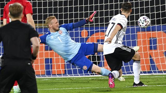 FOTO: Jerman Ditahan Imbang Denmark pada Laga Persahabatan