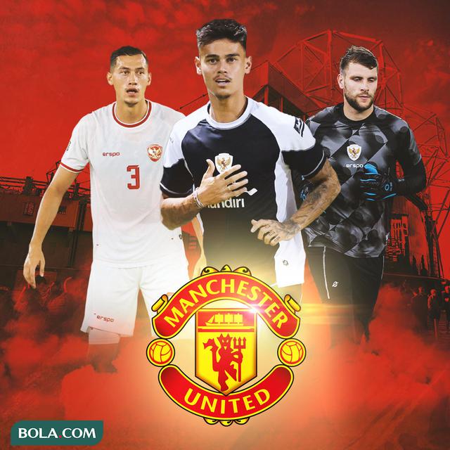 Manchester United - Jay Idzes, Mees Hilgers, Maarten Paes