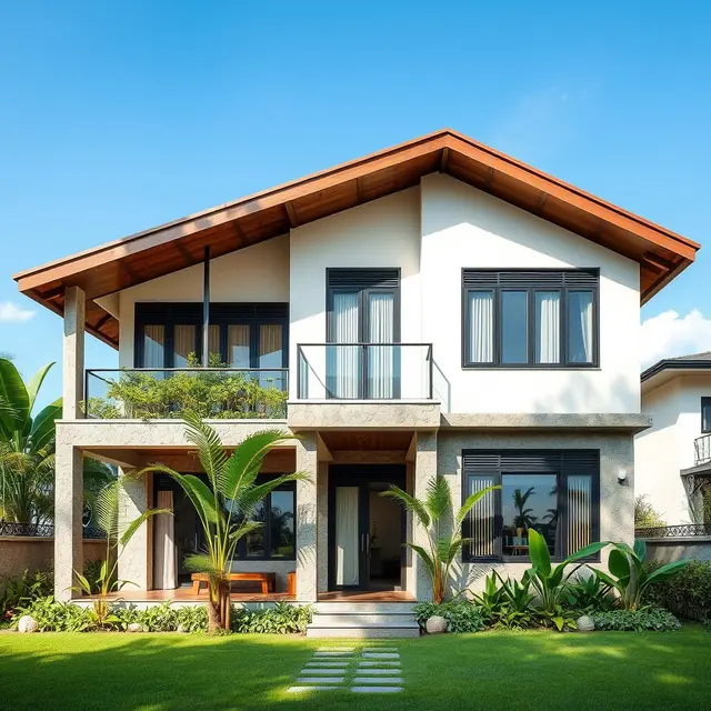 Model Rumah 2 Lantai Terbaru