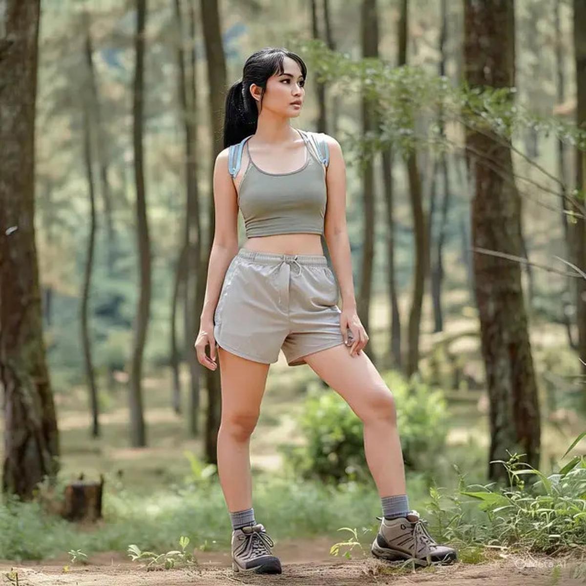 10 Inspirasi Hiking Outfit Wanita, Tampil Stylish &amp; Nyaman di Alam Bebas