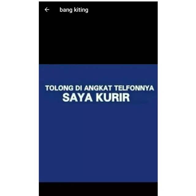 6 Foto Profil WhatsApp Kurir Paket Berupa Peringatan Ini Bikin Salah Fokus