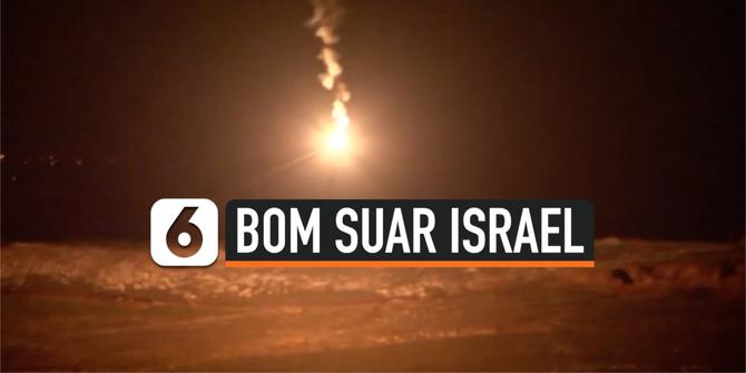 VIDEO: Detik-Detik Bom Suar Israel Meledak di Langit Lebanon