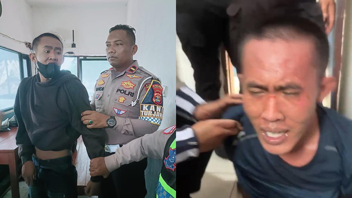 Sempat Beraksi dengan Senjata Api, DPO Curanmor Ini Menangis Saat Dibekuk
