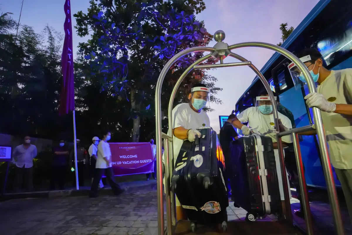 Jadi Percontohan Program Warm Up Vacation di Bali, Grand Hyatt Siapkan 1 Wing Khusus untuk PPLN