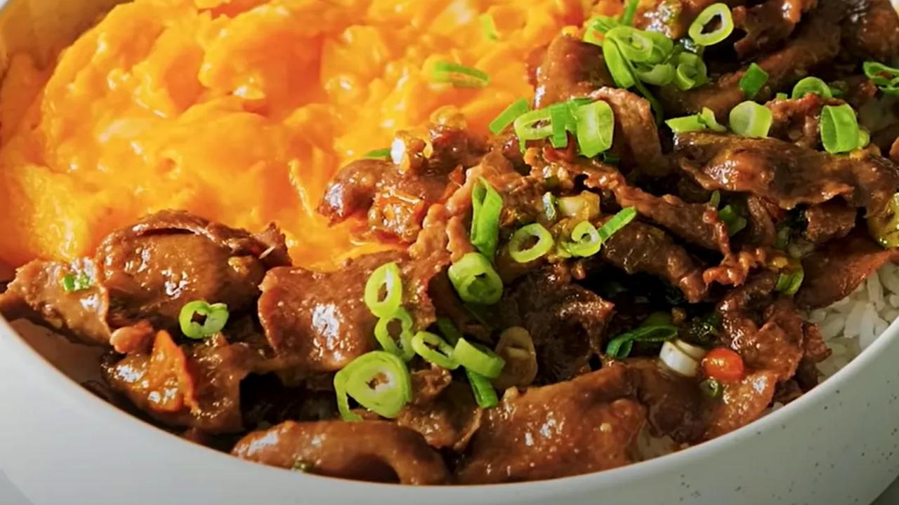 5. Resep <i>Gyutandon (Beef Tongue Rice Bowl)</i>